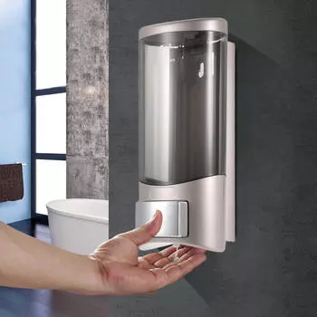Дозатор для жидкого мыла для лосьона, настенный дозатор для душа в ванной комнате, бутылка-дозатор