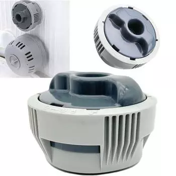 Дозатор хлора для химического бассейна, запасные части для дозатора химикатов для бассейна, гидромассажная ванна, спа-запчасти серый