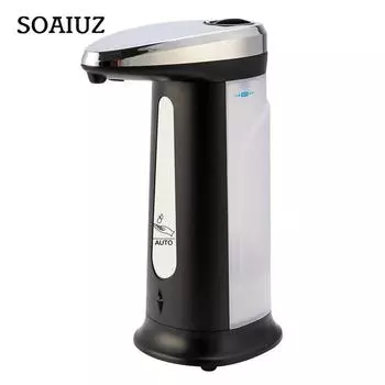 Дозатор мыла Автоматический дозатор жидкого мыла 400 мл Умный датчик Бесконтактный дозатор мыла Дозатор мыла из АБС-пластика для кухни Дозатор мыла для ванной комнаты
