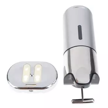 Дозатор мыла для душа Настенное крепление Мыло для душа Шампунь Кондиционер Шампанское