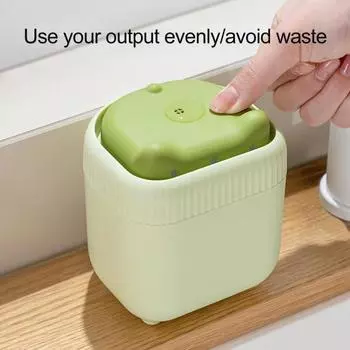 Дозатор мыла и держатель губки, дозатор мыла для кухонной столешницы, дозатор мыла, энергосберегающий инновационный пресс для мыла жёлтый