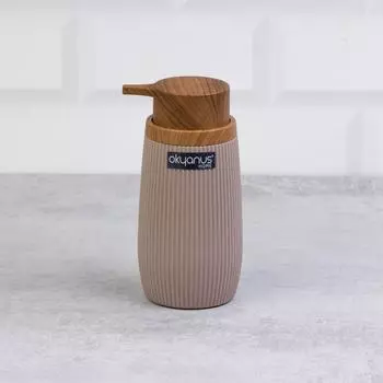 Дозатор жидкого мыла в полоску из норки