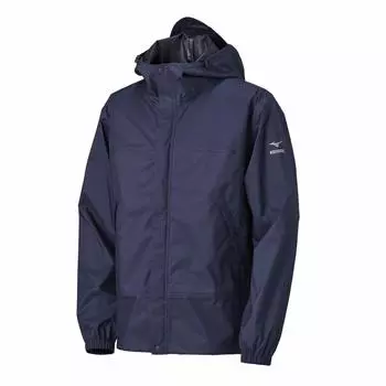 Дождевик Aqua Block Rain Jacket Bergtech Unisex Водонепроницаемый Влагостойкий Воздухопроницаемый 20 стирок Прочный Водоотталкивающий Для Рыбалки На Открытом Воздухе B2JE0A01 Estate Navy L