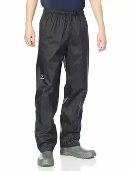 Дождевик Aqua Block Rain Pants Bergtech Unisex Водонепроницаемый Влагостойкий Воздухопроницаемый 20 Стирок Прочный Водоотталкивающий Для Рыбалки На Открытом Воздухе B2JF0A01 Черный L чёрный