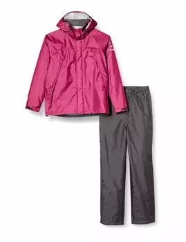 Дождевик Bergtec EX Storm Saber V, верхняя и нижняя часть, дождевик для рыбалки на открытом воздухе, выдерживает 100 стирок, прочный, водоотталкивающий, водонепроницаемый, устойчив к давлению или больше винный