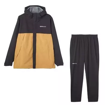 Дождевик Descente Универсальный комплект из верхней и нижней части для защиты от дождя Растягивается Устойчивость к давлению воды Влагопроницаемость Легкий Светоотражающий Хранение