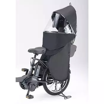 Дождевик для детского сиденья Yamaha, черный дождевик для детского сиденья Yamaha PAS YRCR-010 QQ1-OGG-Y04-008