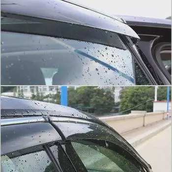 Дождевик для окна автомобиля Volkswagen/Changan/BMW - солнцезащитный козырек и резиновая бровь с литьем под давлением Sagitar