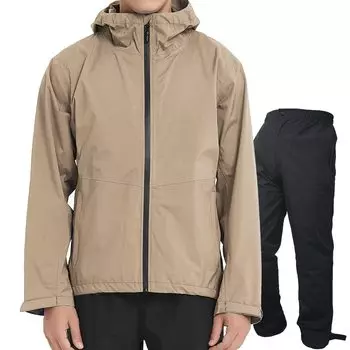 Дождевик и комплект нижнего белья для занятий спортом на открытом воздухе Aoki Дождевик для активного отдыха на открытом воздухе Парка для горного туризма Альпинизм Гольф Рыбалка Велосипед Дождевик для поездок на работу хаки