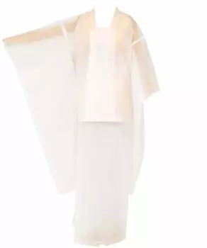 Дождевик Кимоно Прозрачный Кимоно [SOUBIEN] Пальто, Двухсекционный [Для Фурисодэ] Плащ, Женский,