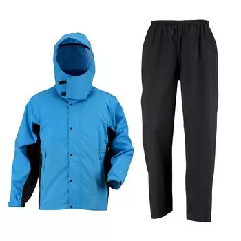 Дождевик Совместимый с шлемом капюшон Влагопроницаемый водонепроницаемый Бирюзовый 3 л [Документ] бирюзовый