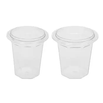 Дозирующая чашка для кофейной гущи ПК Антистатический прозрачный дозатор кофейного порошка Дозирующая чашка для портафильтра B 51mm/2in 100ml