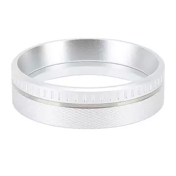 Дозирующая воронка для кофейника из алюминиевого сплава с магнитным механизмом, равномерное распределение, предотвращает разбрызгивание кофе 58MM