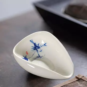 Дозирующий сосуд, китайский чайный совок, одинарный кофейный лоток, взвешивание зерен для офиса Style B