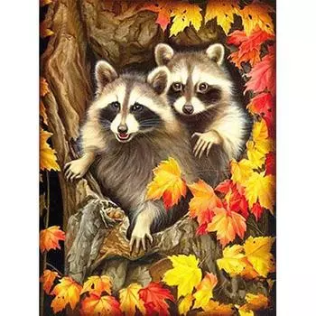 DP Алмазная вышивка Белка 5D Алмазная картина Вышивка крестиком Алмазная мозаика 30*40 cm full drill