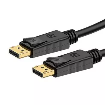 DP-кабель Displayport Видео Аудиокабель Display Port Адаптер Для Телефона ТВ-приставки Ноутбука Видео Игровой DP-кабель Display Port 1.8m чёрный