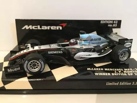 DP McLaren Mercedes GP Монтойя 530054320 1/43 MP4/20 (Британия 2005) Дж.П.