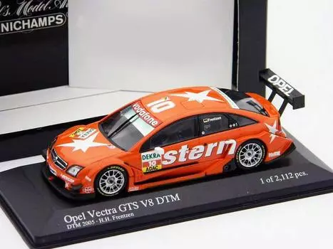 DP Opel Vectra GTS V8 Stern Team 400054610 1/43 OPC/Frentzen