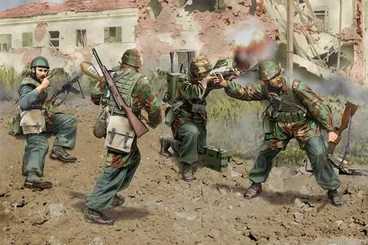 DR6741 Итальянские десантные войска Анцио 1944 1/35 WW.II