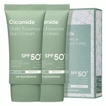 Dr. Bang Ki-won Cicamide Daily Essence Sun Cream SPF50+ PA++++, 50g, 2 units