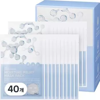 Dr. Bang Ki-won Moisture Relief Mask Pack 23ml, 1 pack, 40 pieces