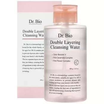 DR.BIO Двухслойная очищающая вода 480 г, 1 шт.