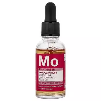 DR. BOTANICALS Масло для лица с марокканской розой, витамином С и гиалуроновой кислотой, подходит для всех типов кожи, в том числе для чувствительной, 30 мл (1,01 жидких унций)