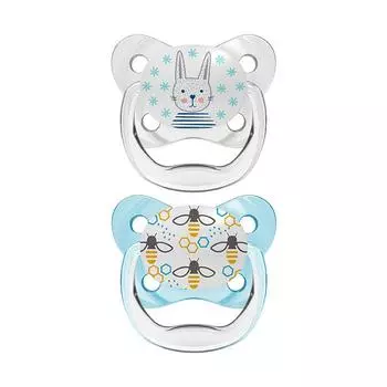 Доктор. Brown s Chupete Предотвратить Бабочка Синий Sice 1 0-6M