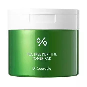 [Dr.Ceuracle] Салфетки-тонер с чайным деревом Purifine 160 мл 60 шт.