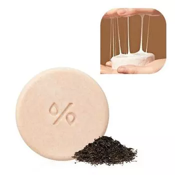 Dr.Ceuracle Vegan Kombucha Tea Creamy Wash Bar 100g Мыло для ванн с низким pH бежевый