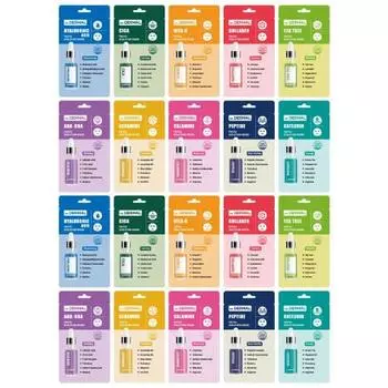 [Dr.DERMAL] Набор масок для лица [10 видов по 2 штуки каждого, всего 20 штук в наборе]