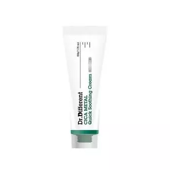 DR.DIFFERENT Cica Metal Быстродействующий успокаивающий крем 50г