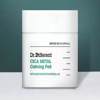 Dr.Different Cica Metal Calming Pad 90 мл 60 подушек