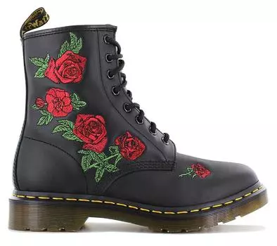 DR. DOC MARTENS 1460 Vonda Floral Rose - Женские ботинки Ботинки черные 24722001 ОРИГИНАЛ EU 36 UK 3 чёрный