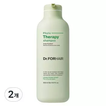 Dr. For Hair Phytotherapy Mildly Acidic Shampoo, 500ml, 2 units