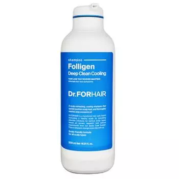Dr. For Hair Polygen Deep Clean Cooling Shampoo, 500ml, 1 unit