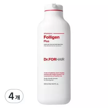 Dr. For Hair Polygen Plus Shampoo, 500ml, 4 pcs.