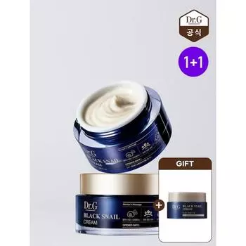 Dr.G [1+1] Dr.G Black Snail Cream 50мл + 15мл дополнительный подарок