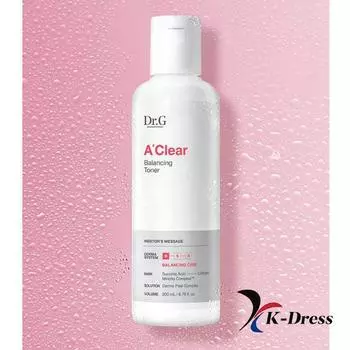 Dr.G A-Clear Балансирующий тоник 200 мл 1 PCS