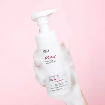 Dr.g Aclear Балансирующая пена для умывания 150 мл FREE