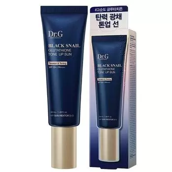 Dr.G Black Snail Glutathione Tone Up Sun SPF50+ PA++++, 1 шт., 50 мл