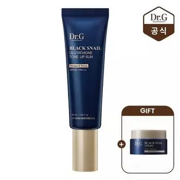 [Dr. G] Black Snail Glutathione Tone Up Sun 50 мл + крем 15 мл