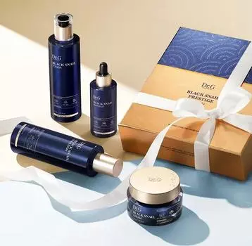 Dr.G Black Snail Prestige Set Anti-Aging, корейская косметика, Kbeauty, образец