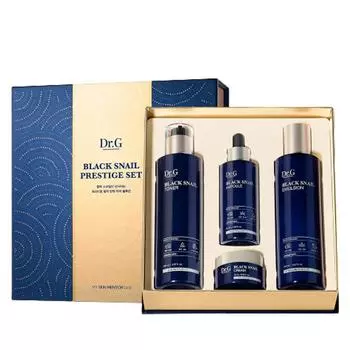 Dr.G Black Snail Prestige Тонер + Эмульсия + Ампула + Крем, 1 набор