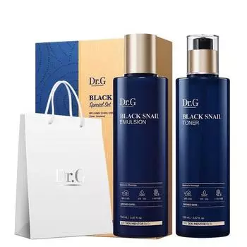Dr.G Black Snail Тоник 150мл + Эмульсия 150мл Специальный подарочный набор Корейская косметика
