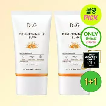 Dr.G Brightening Up Sun+ 50 мл 1+1 набор