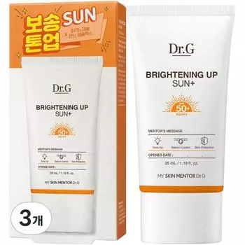 Dr.G Brightening Up Sun Plus SPF50+ PA+++, 3 шт., 35 мл