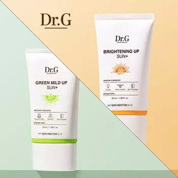 Dr.G Brightening Up Sun+ SPF50+ PA+++ 50мл / Dr.G Green Mild Up Sun+ SPF50+ PA++++ 50мл Brightening Up Sun+