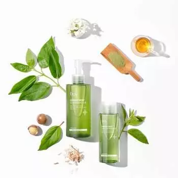 Dr.G Green Deep Cleansing Набор из 2-х предметов 210 мл + Средство для снятия макияжа с губ и глаз 120 мл Green deep cleansing 2-piece set