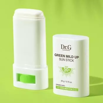 Dr.G Green Mild Up Солнцезащитный стик 20 г SPF50+ PA++++
